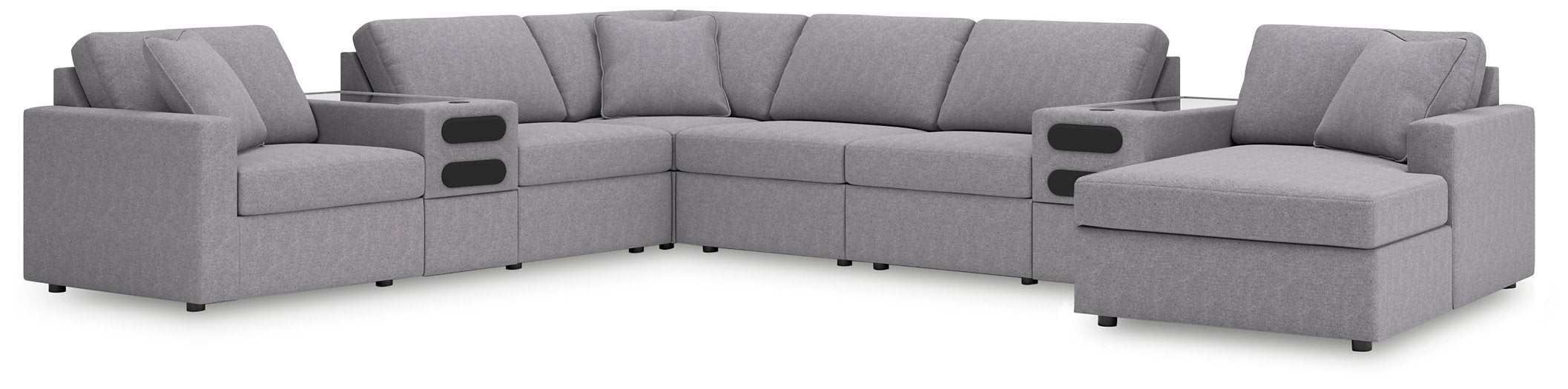 Modmax Sectional with Audio System and Chaise