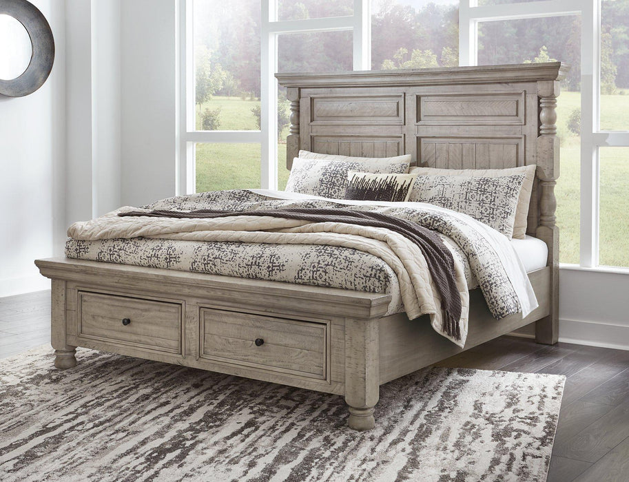 Harrastone Queen Bedroom Set