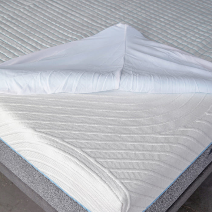 Cooling Ice Fiber Mattress Protector