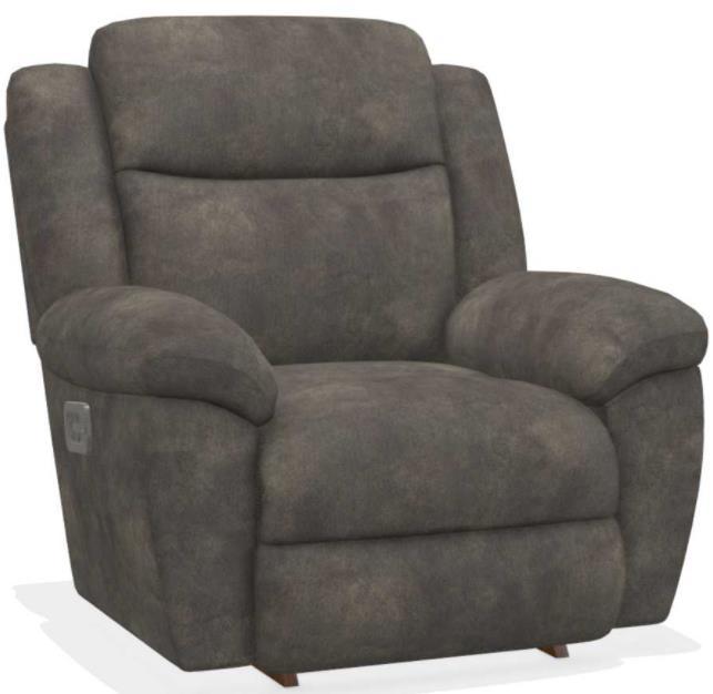 La-Z-Boy Joel Smoke Power Rocking Recliner with Headrest image