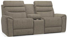 La-Z-Boy Soren Mushroom Power Reclining Loveseat with Console image