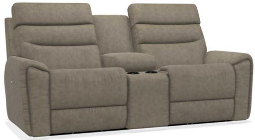 La-Z-Boy Soren Mushroom Power Reclining Loveseat with Console image