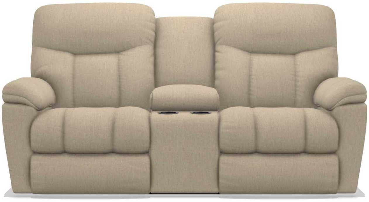 La-Z-Boy Morrison Toast Power Reclining Loveseat with Console image