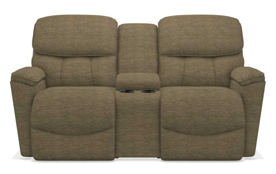 La-Z-Boy Kipling Moss Power Reclining Loveseat With Console image