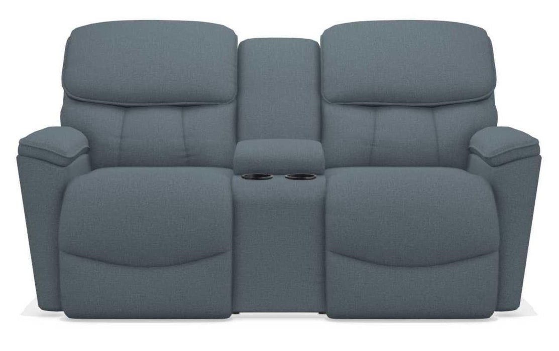 La-Z-Boy Kipling Denim Power Reclining Loveseat With Console image