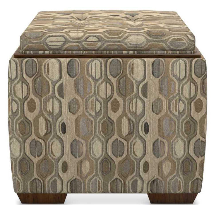 La-Z-Boy Leo Flax Ottoman image