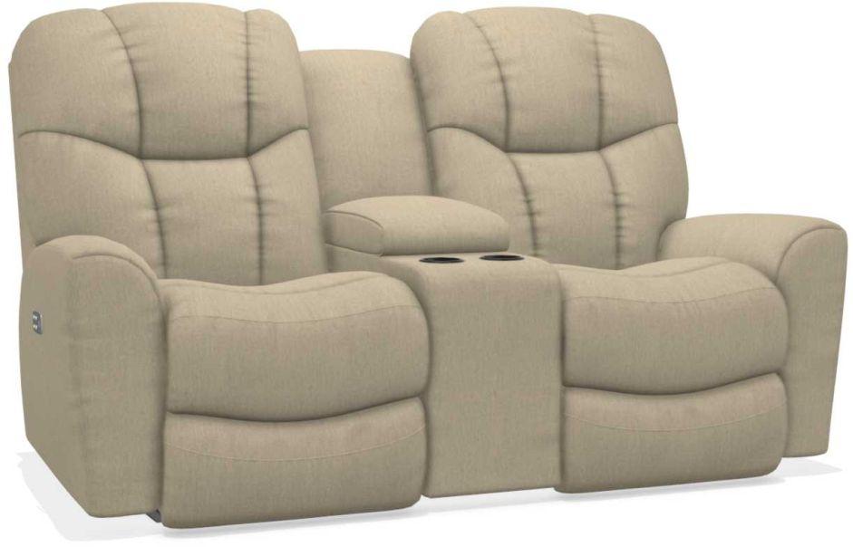 La-Z-Boy Rori Toast Power Reclining Loveseat w/ Headrest & Console image