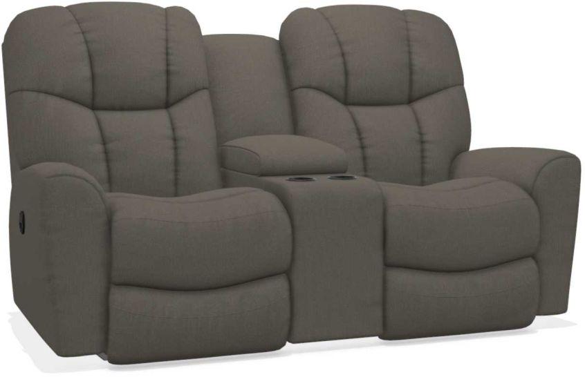 La-Z-Boy Rori Granite Reclining Loveseat w/ Console image