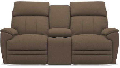 La-Z-Boy Talladega Cappuccino Power Reclining Loveseat with Console image