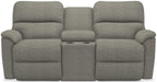 La-Z-Boy Brooks Slate Power Reclining Loveseat With Headrest & Console image