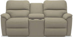 La-Z-Boy Brooks Teak Power Reclining Loveseat With Console image