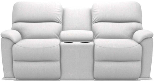 La-Z-Boy Brooks Muslin Power Reclining Loveseat With Console image