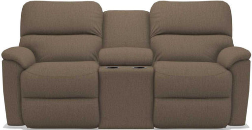 La-Z-Boy Brooks Java Power Reclining Loveseat With Console image