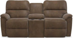 La-Z-Boy Brooks Ash Reclining Loveseat w/ Console image