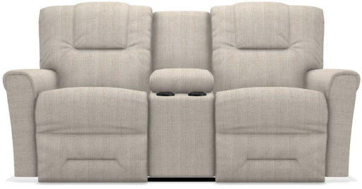 La-Z-Boy Easton PowerRecline La-Z-Time Buff Reclining Console Loveseat image