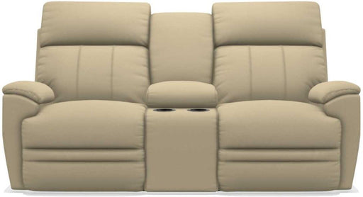 La-Z-Boy Talladega Sand La-Z-Time Full Reclining Loveseat With Console image