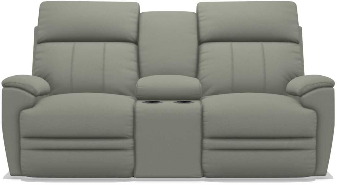 La-Z-Boy Talladega Platinum La-Z-Time Power-Reclineï¿½ Loveseat With Console & Power Headrest image