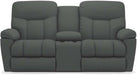 La-Z-Boy Morrison Indigo La-Z-Time Full Reclining Loveseat w/Console image