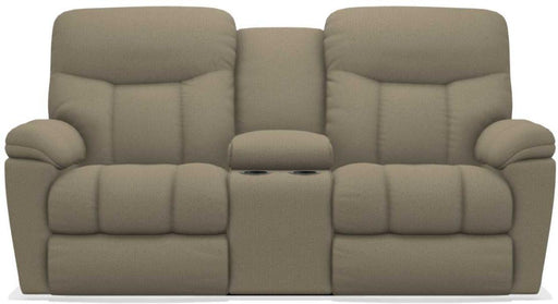 La-Z-Boy Morrison Sable La-Z-Time Full Reclining Loveseat w/Console image