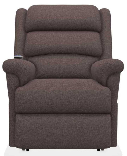 La-Z-Boy Astor Platinum Graphite Power Lift Recliner with Headrest and Lumbar image