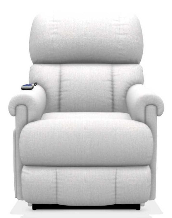 La-Z-Boy Pinnacle Platinum Muslin Power Lift Recliner with Massage and Heat image