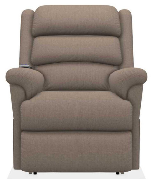 La-Z-Boy Astor Platinum Slate Power Lift Recliner with Massage and Heat image