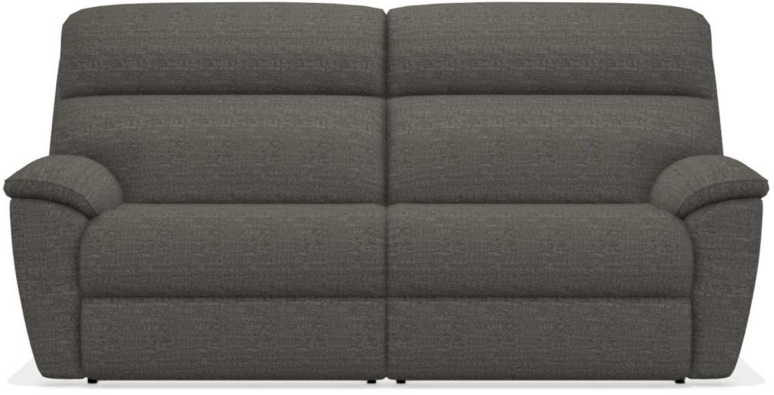 La-Z-Boy Roman Grey PowerReclineï¿½ with Power Headrest 2-Seat Sofa image