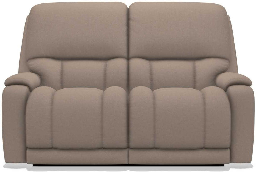 La-Z-Boy Greyson Cashmere Reclining Loveseat with Headrest image