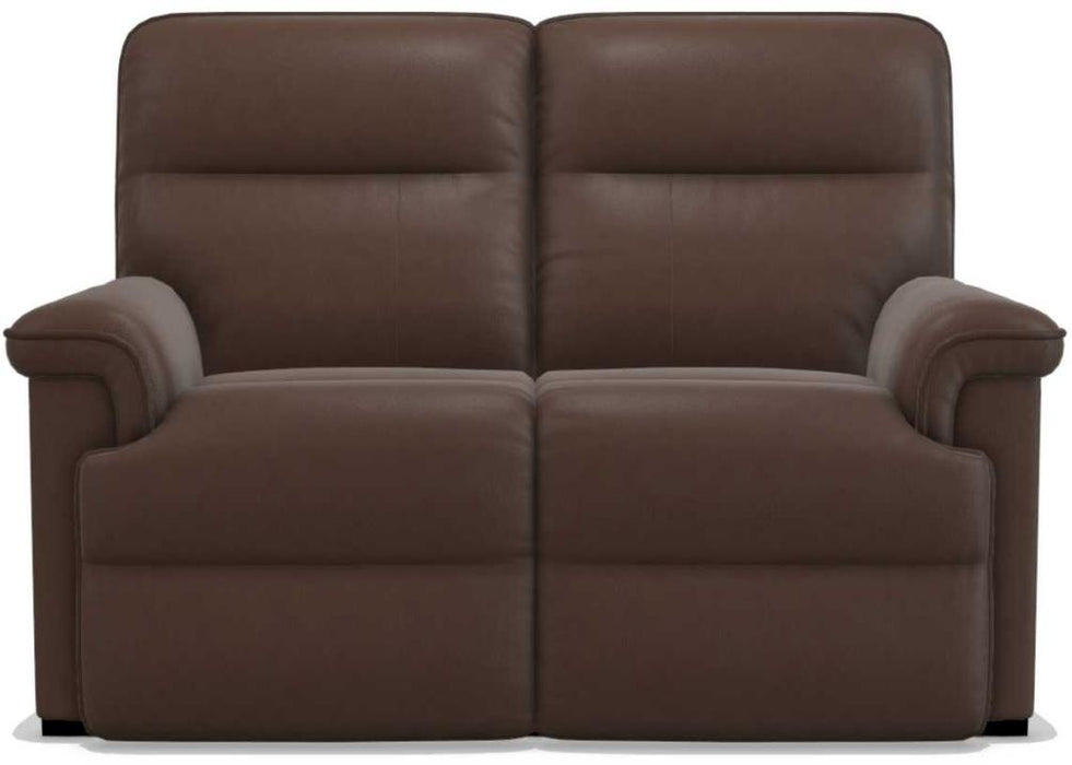 La-Z-Boy Jay PowerRecline La-Z-Time Chocolate Reclining Loveseat image