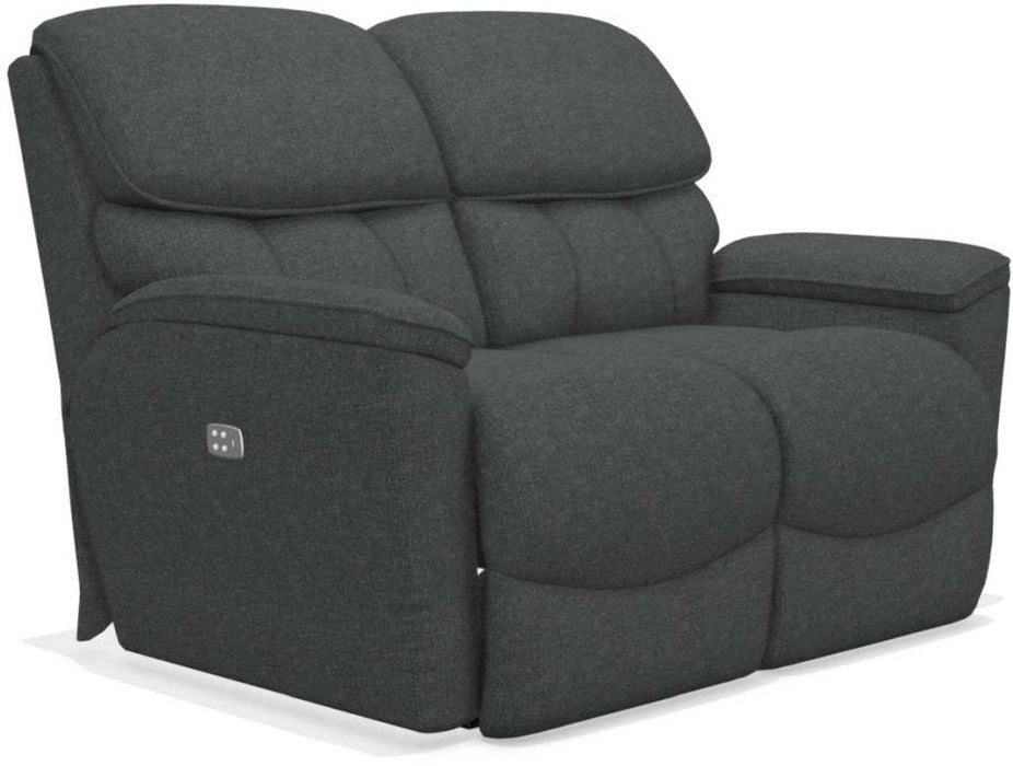 La-Z-Boy Kipling Slate La-Z-Time Power-Reclineï¿½ Full Reclining Loveseat with Power Headrest image